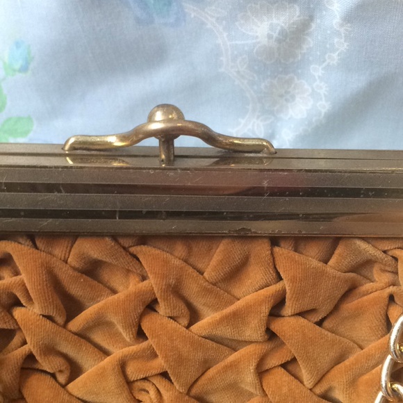 Vintage handmade velvet purse - Picture 5 of 5